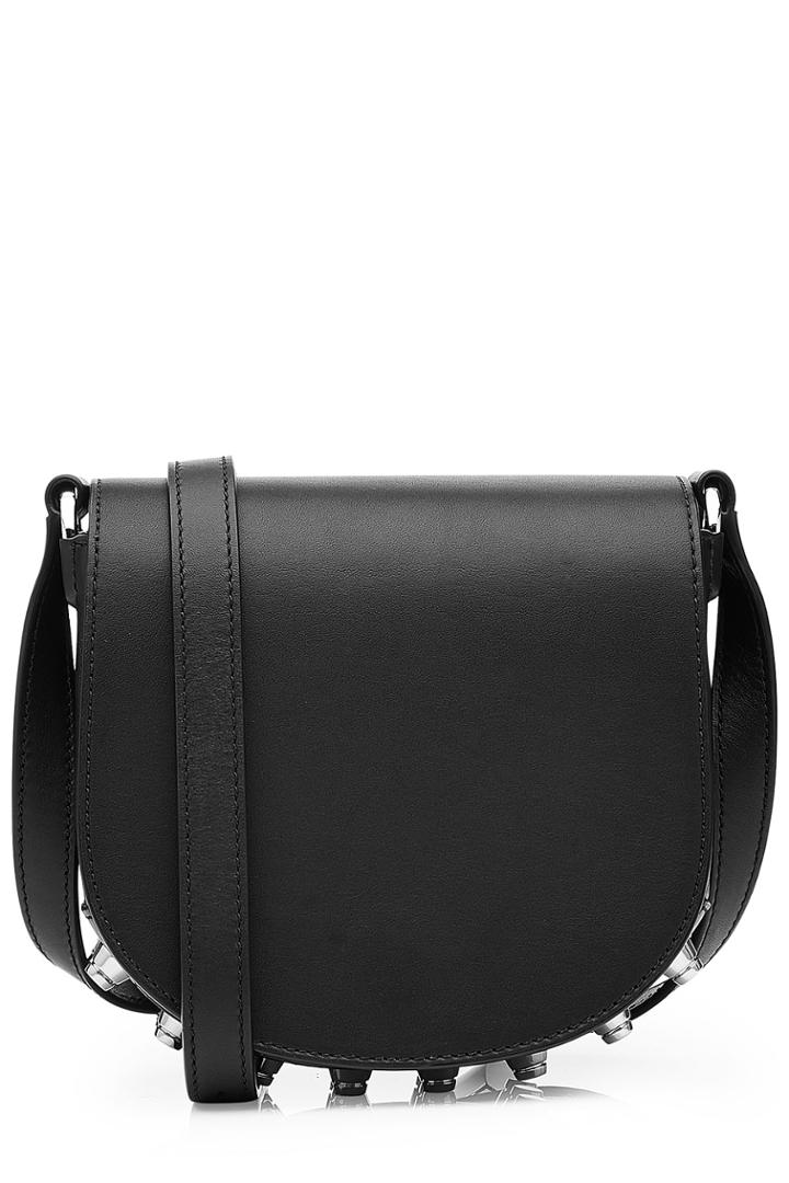Alexander Wang Alexander Wang Leather Mini Lia Shoulder Bag - Black