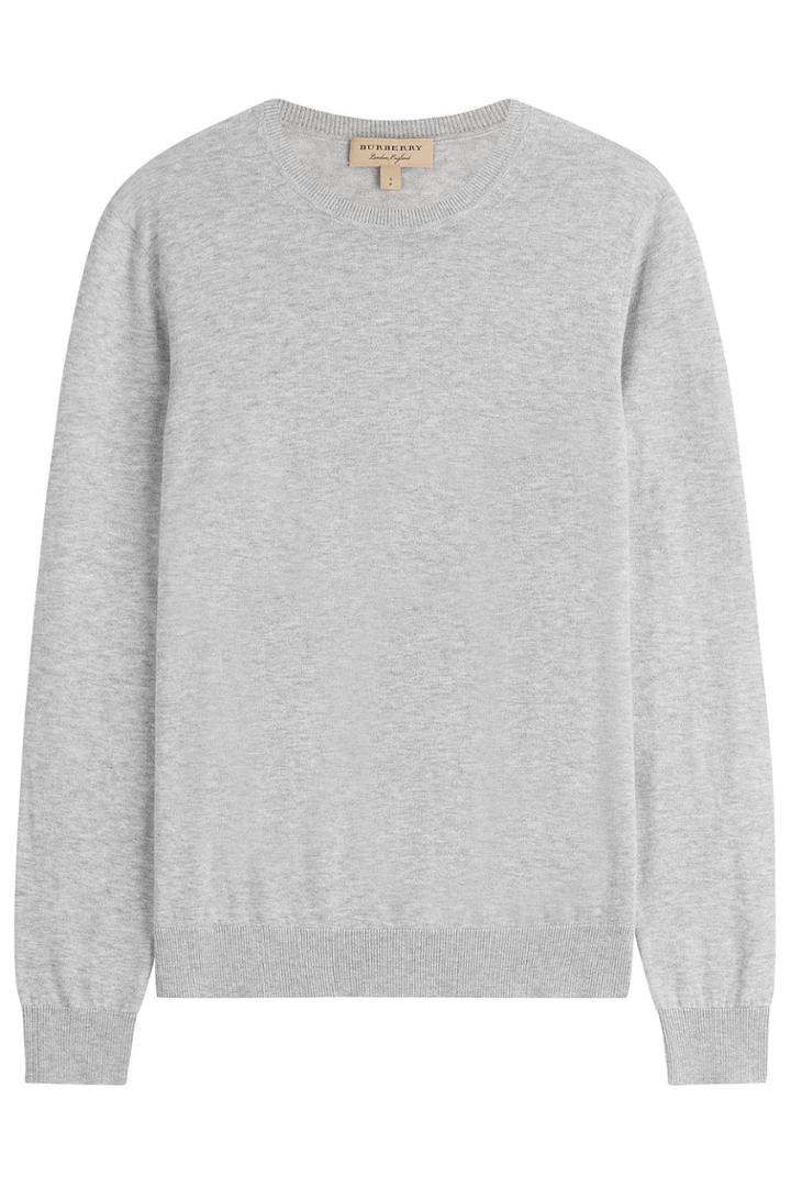 Burberry Burberry Cashmere-cotton Pullover