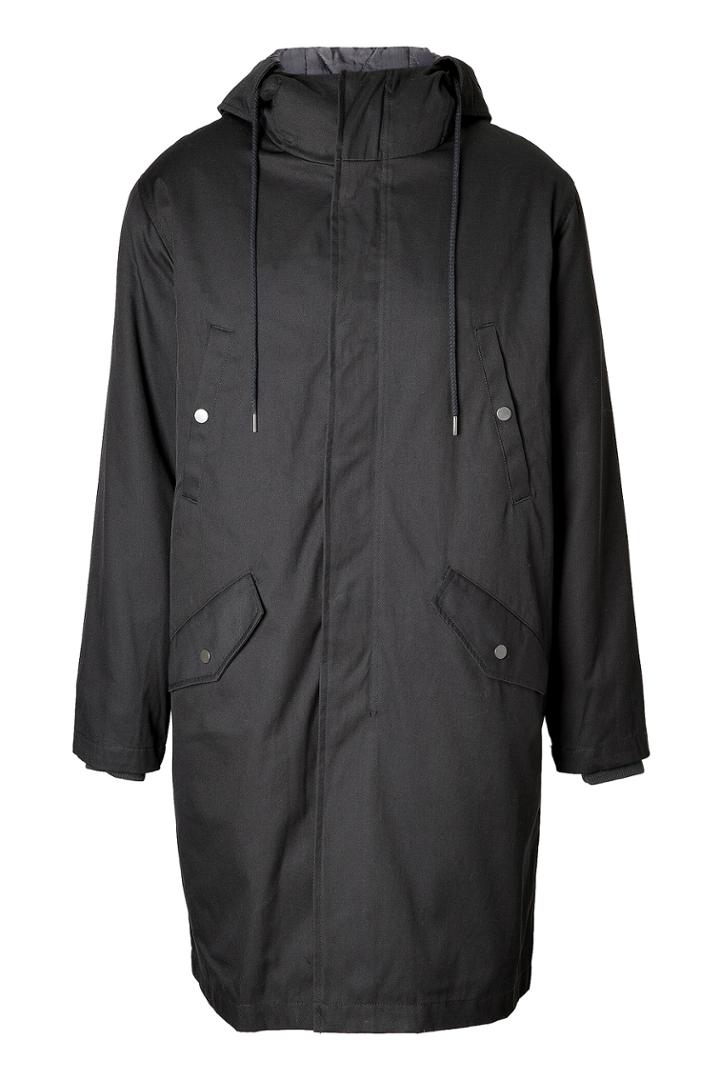 Marc By Marc Jacobs Marc By Marc Jacobs Cotton Army-style Coat - Black