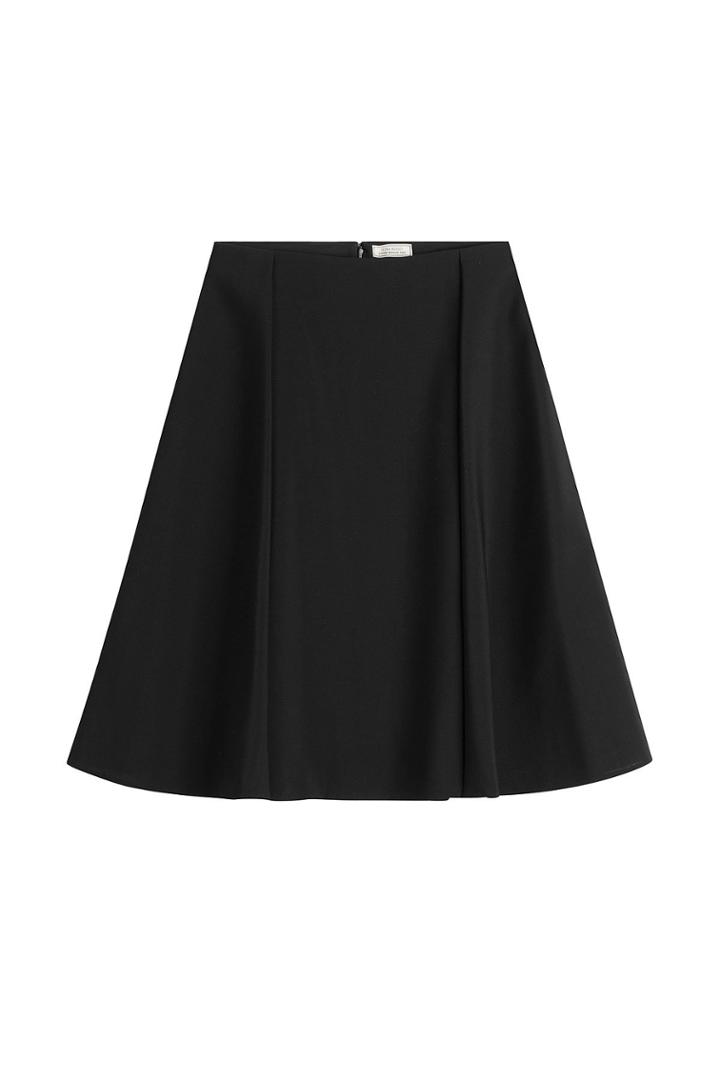 Nina Ricci Nina Ricci Flared Silk Skirt