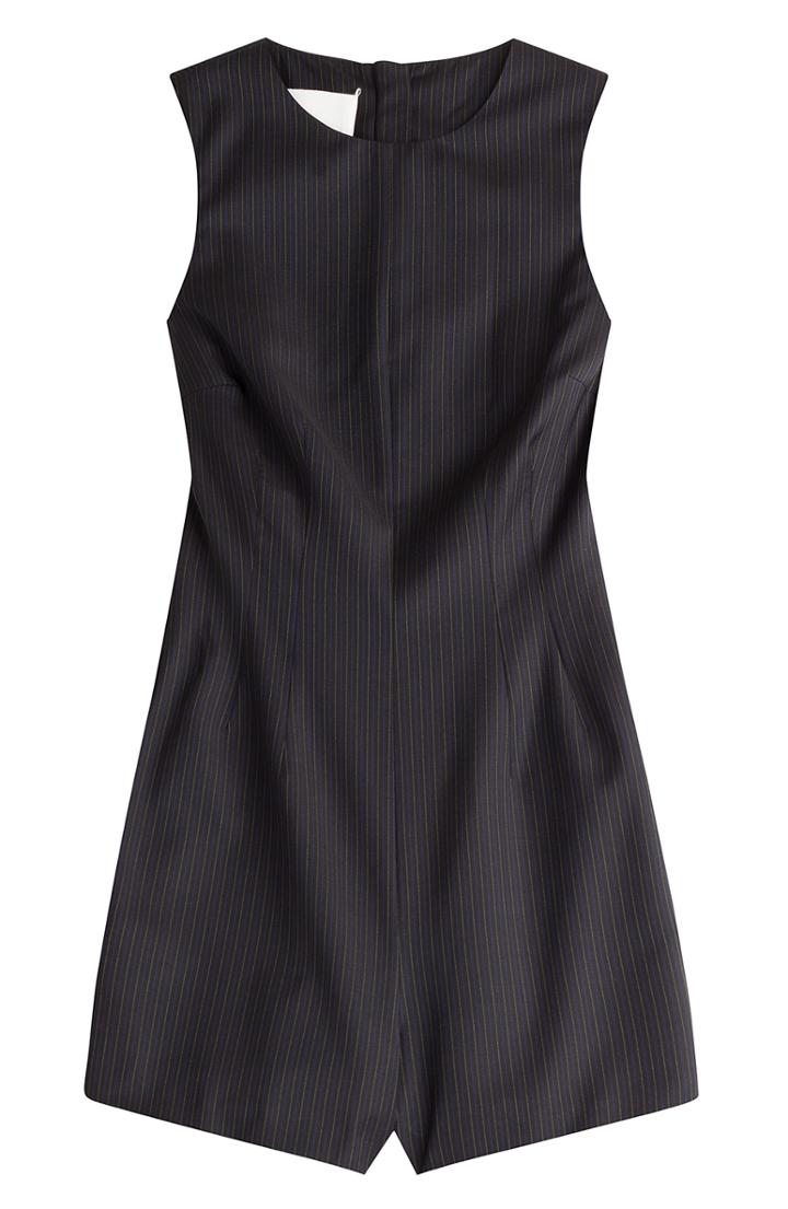 Maison Margiela Pinstriped Wool Jumpsuit