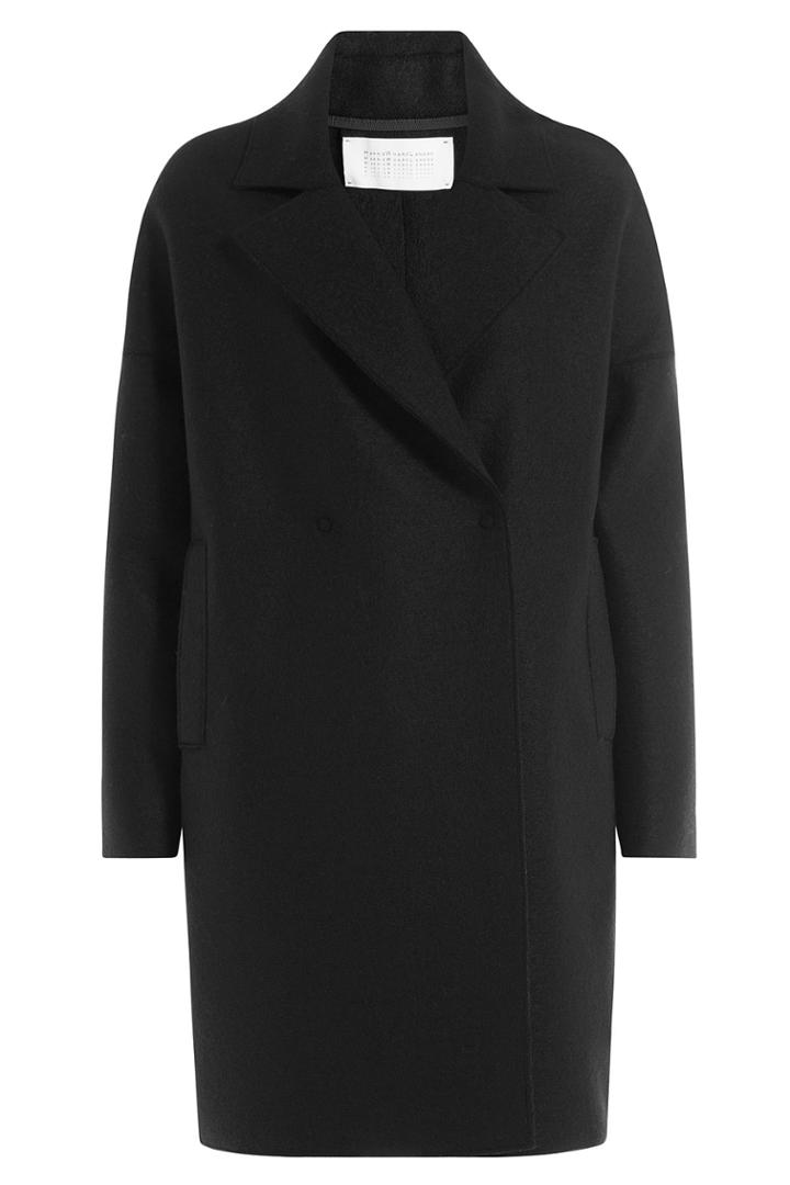 Harris Wharf London Harris Wharf London Virgin Wool Oversized Coat - Black