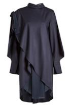 Nobi Talai Nobi Talai Draped Silk Dress