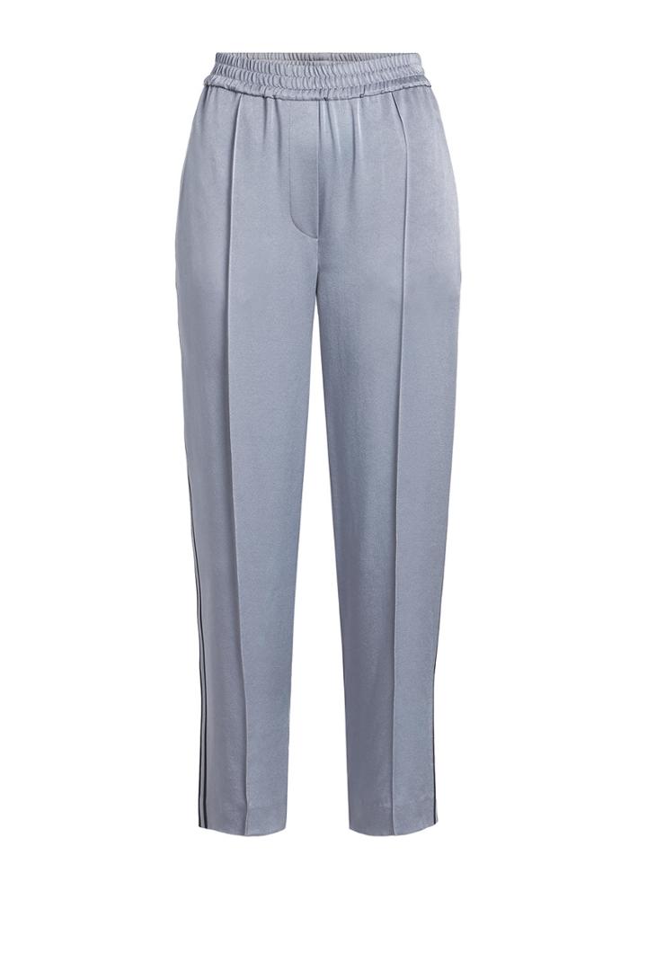 Brunello Cucinelli Brunello Cucinelli Cropped Satin Track Pants