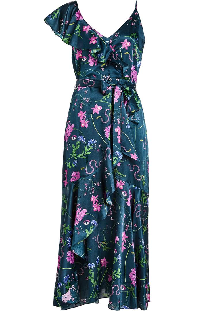 Borgo De Nor Borgo De Nor Floral Print Wrap Dress