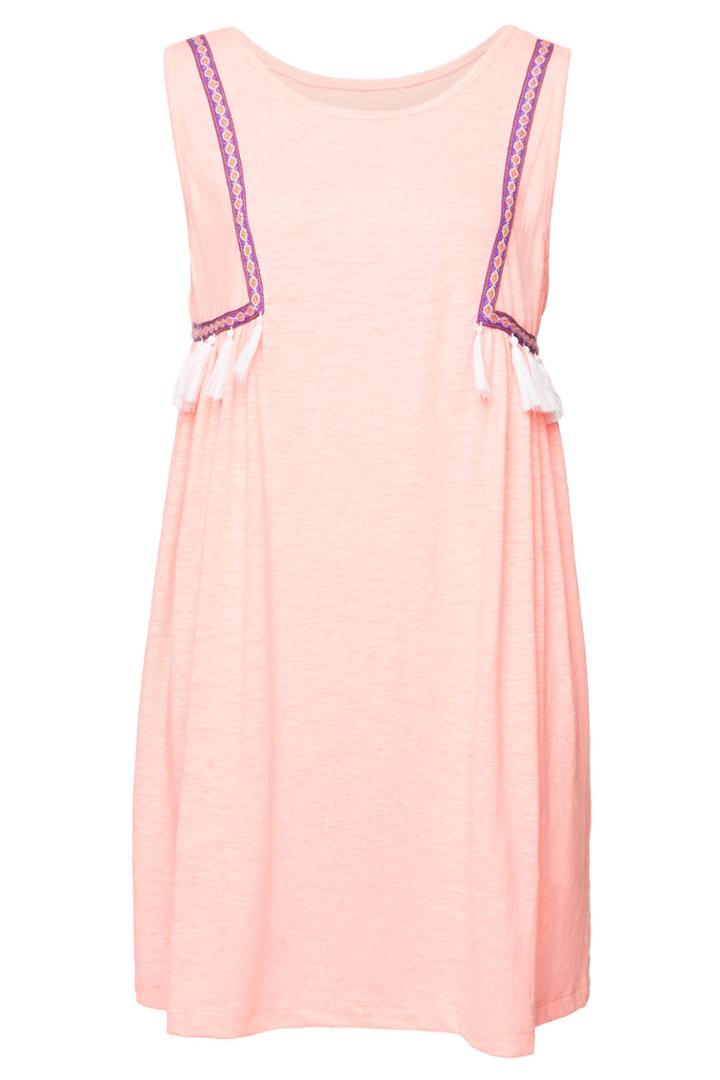 Pitusa Pitusa Dalia Embroidered Tank Dress With Cotton