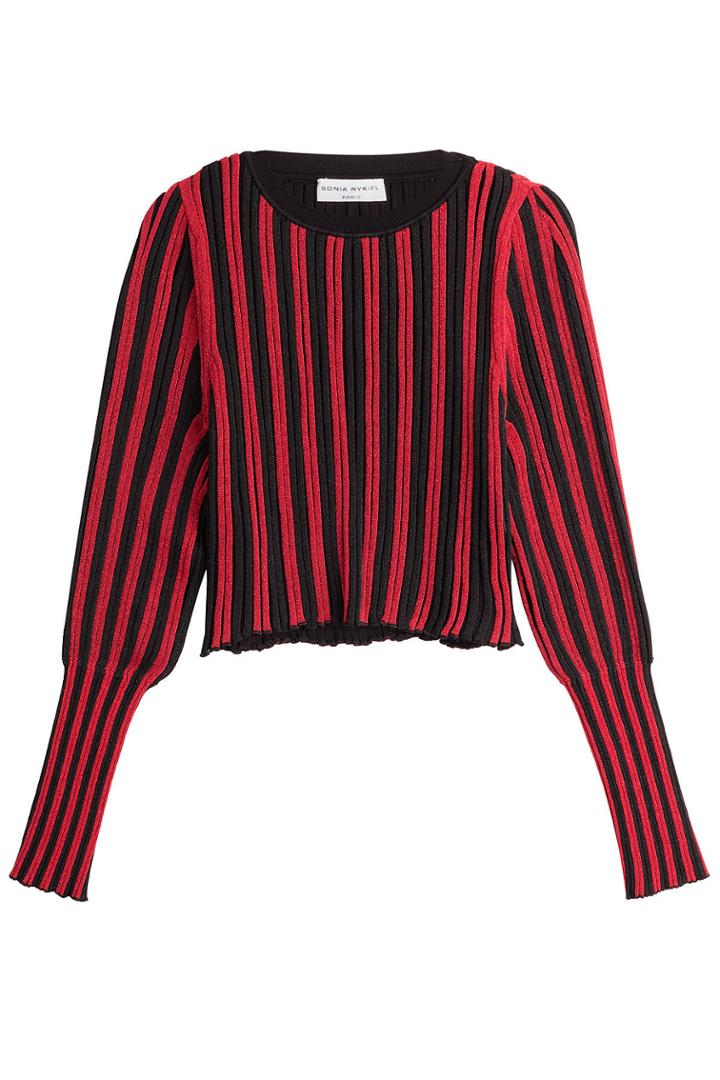 Sonia Rykiel Sonia Rykiel Striped Rib Sweater