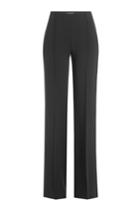 Agnona Agnona Wide Leg Wool Pants - Black