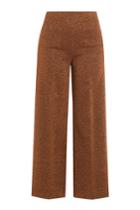 Isa Arfen Isa Arfen Cropped Metallic Pants