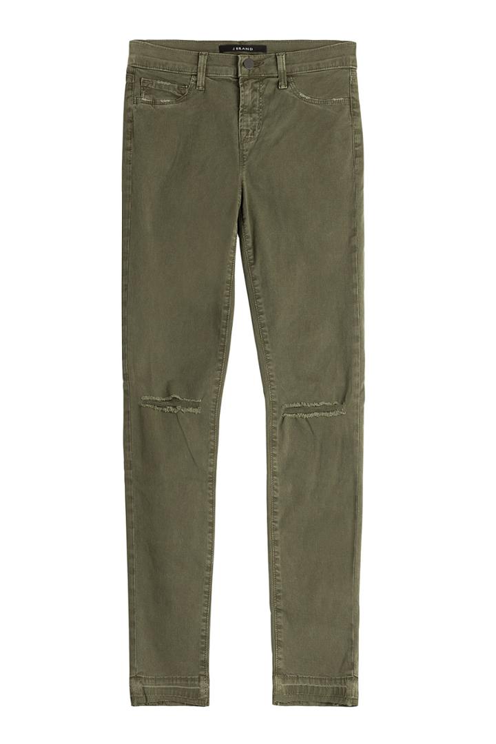 J Brand J Brand Distressed Skinny Jeans - None