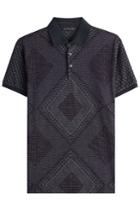 Etro Etro Printed Cotton Polo Shirt