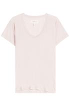 The Great The Great The Lacy U Neck Tee - Pink