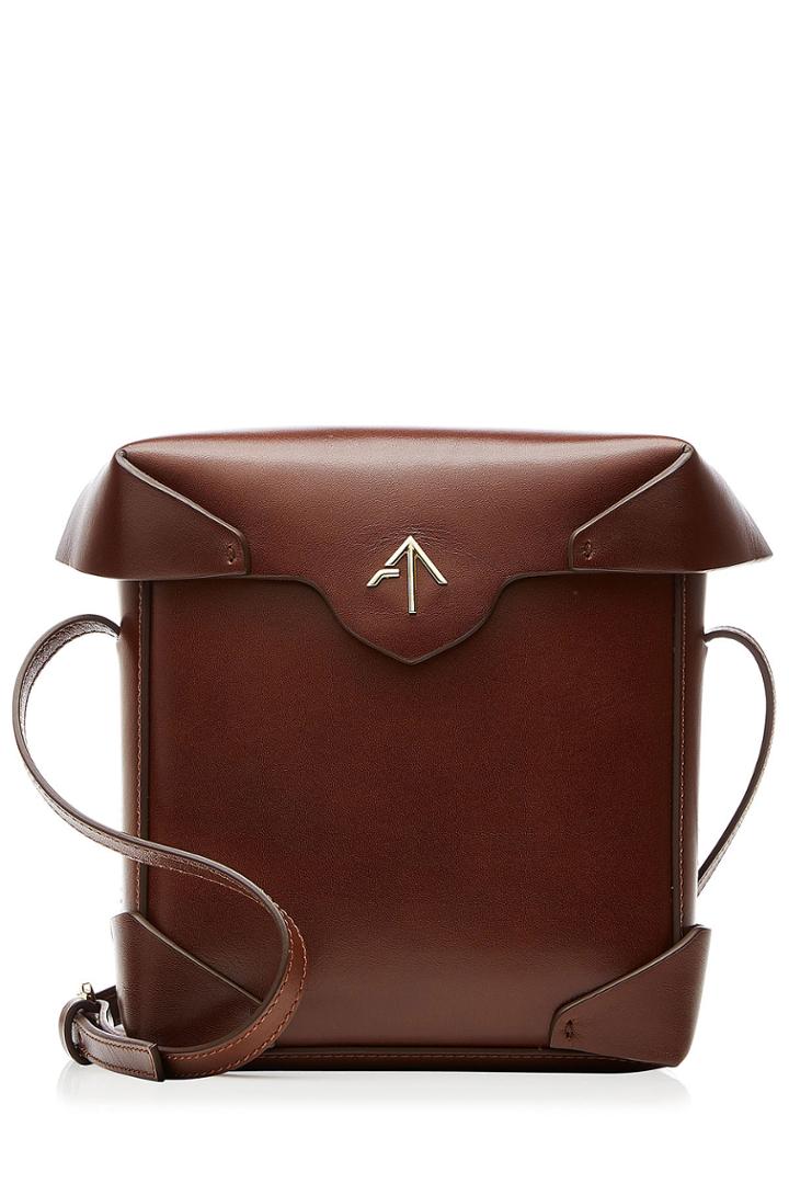 Manu Atelier Manu Atelier Mini Pristine Leather Shoulder Bag - Red