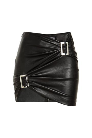 Jitrois Jitrois Roxy Leather Skirt
