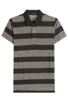 Iro Iro Striped Cotton Polo Shirt - Multicolored