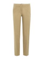 Etro Etro Cropped Cotton Pants - Gold
