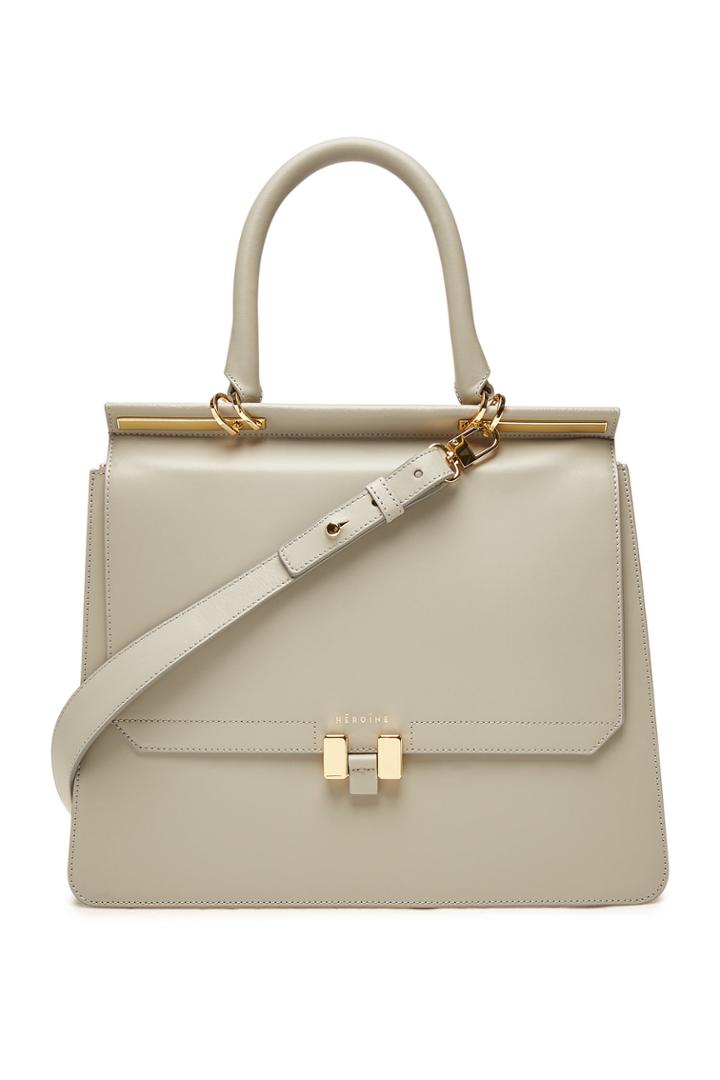 Maison Héroïne Maison Héroïne Marlene 13 Leather And Suede Handbag