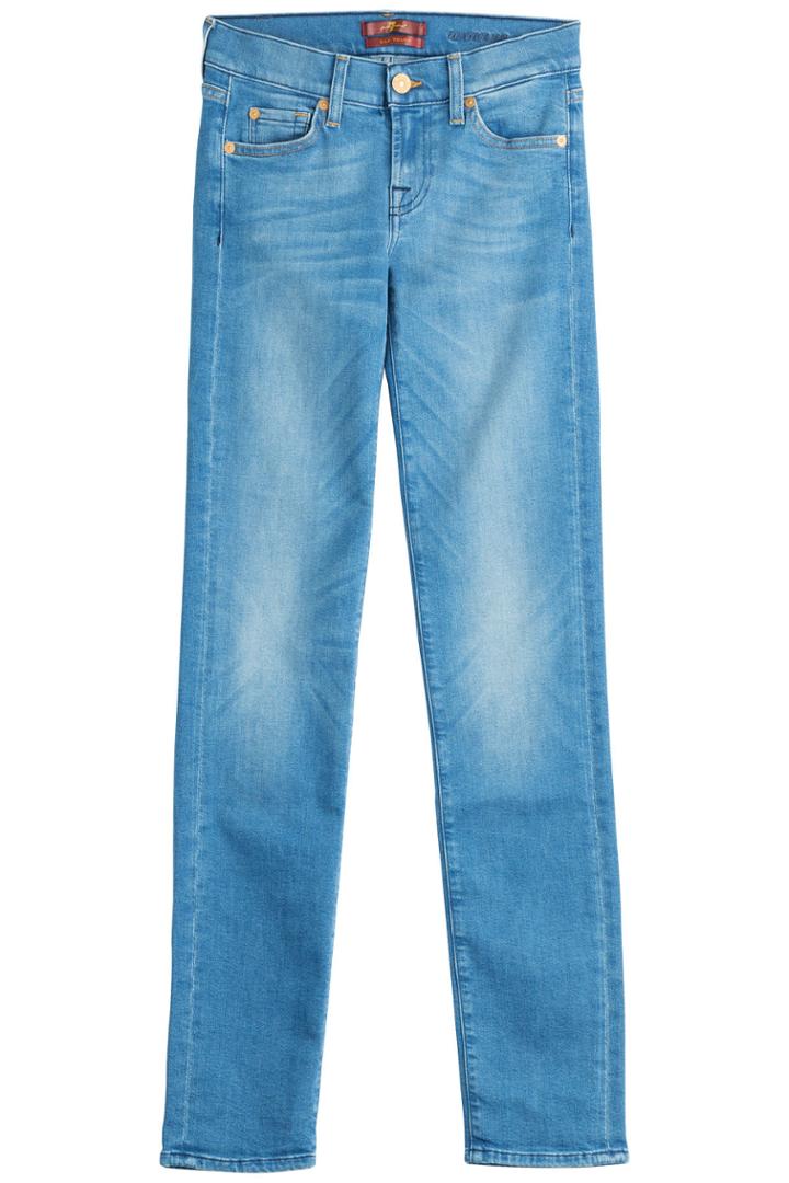 Seven For All Mankind Seven For All Mankind Stretch Cotton Skinny Jeans