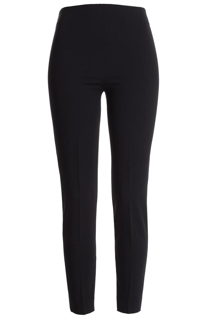 Moschino Zipped Ankle Crepe Trousers