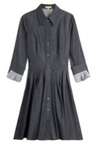 Michael Kors Collection Michael Kors Collection Denim Dress - Blue