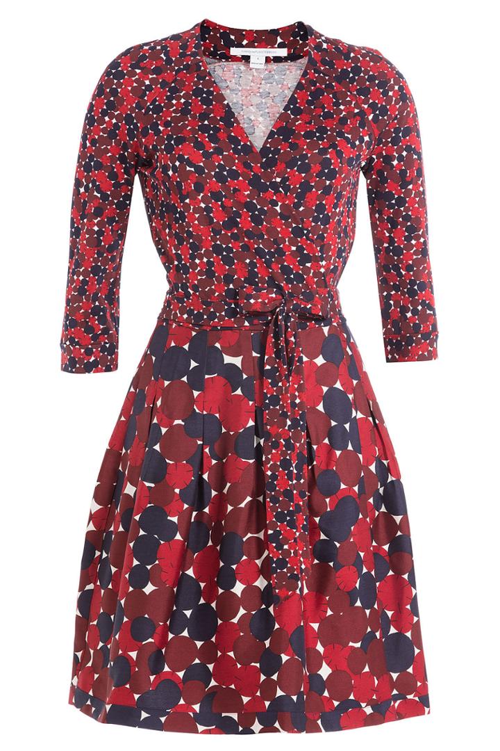 Diane Von Furstenberg Diane Von Furstenberg Wool-silk Wrap Dress