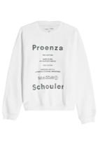 Pswl Pswl Printed Cotton Sweatshirt