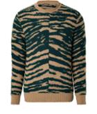 Marc Jacobs Cashmere-wool Zebra Print Pullover