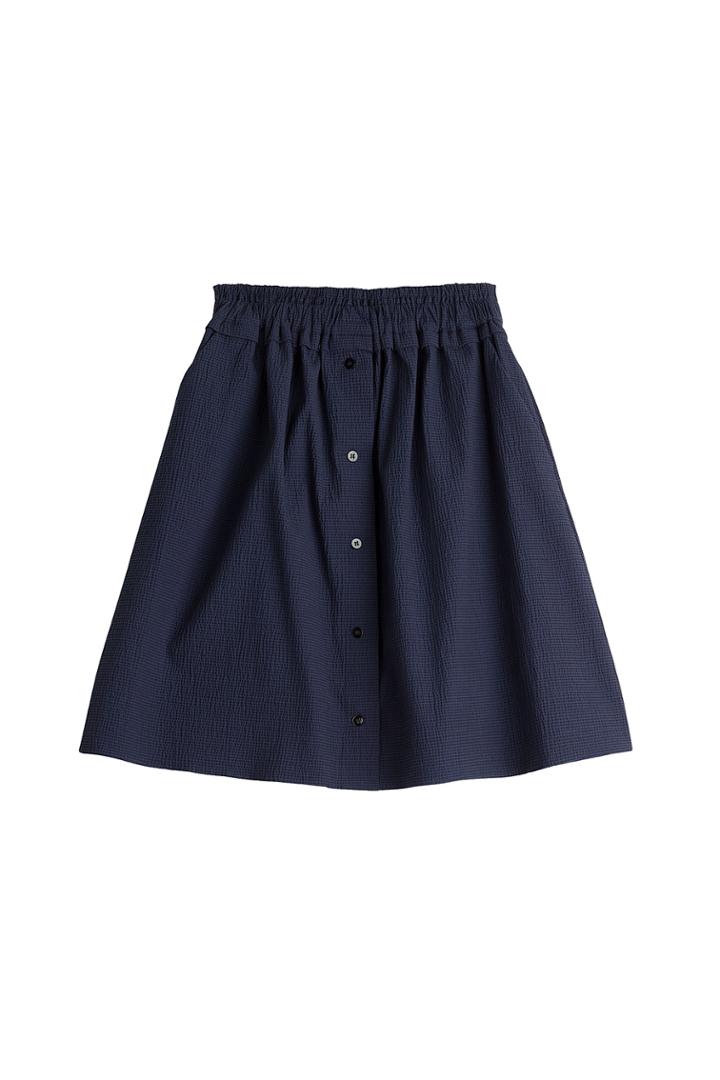 Carven Carven Cotton Skirt - Blue