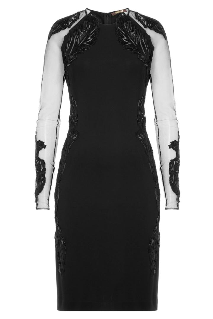 Roberto Cavalli Roberto Cavalli Embellished Dress - Black