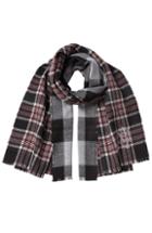Alexander Mcqueen Checked Wool Scarf