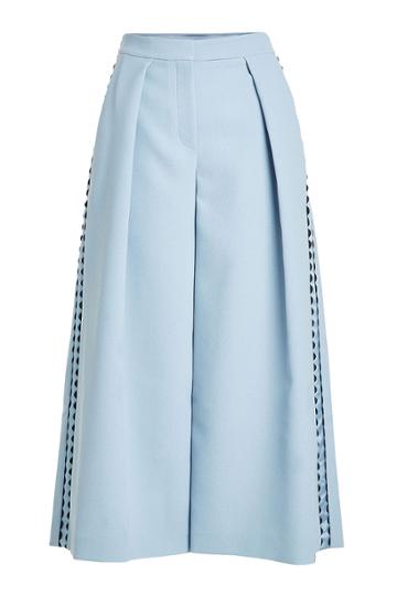 Roksanda Ilincic Roksanda Ilincic Crepe Culottes - Blue