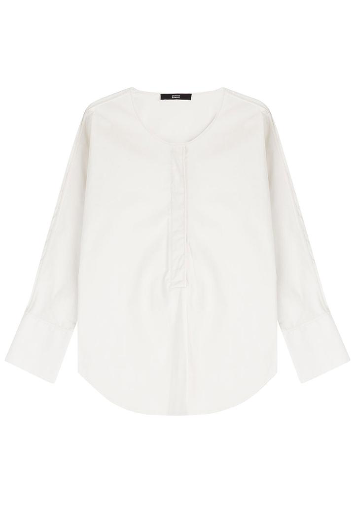 Steffen Schraut Steffen Schraut Top With Metallic Placket - None