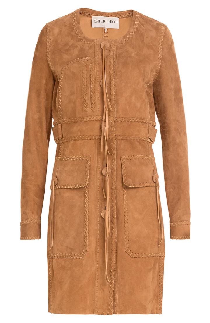 Emilio Pucci Suede Coat