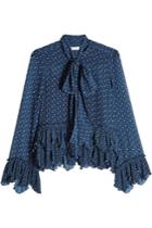 See By Chloé See By Chloé Printed Blouse With Ruffles