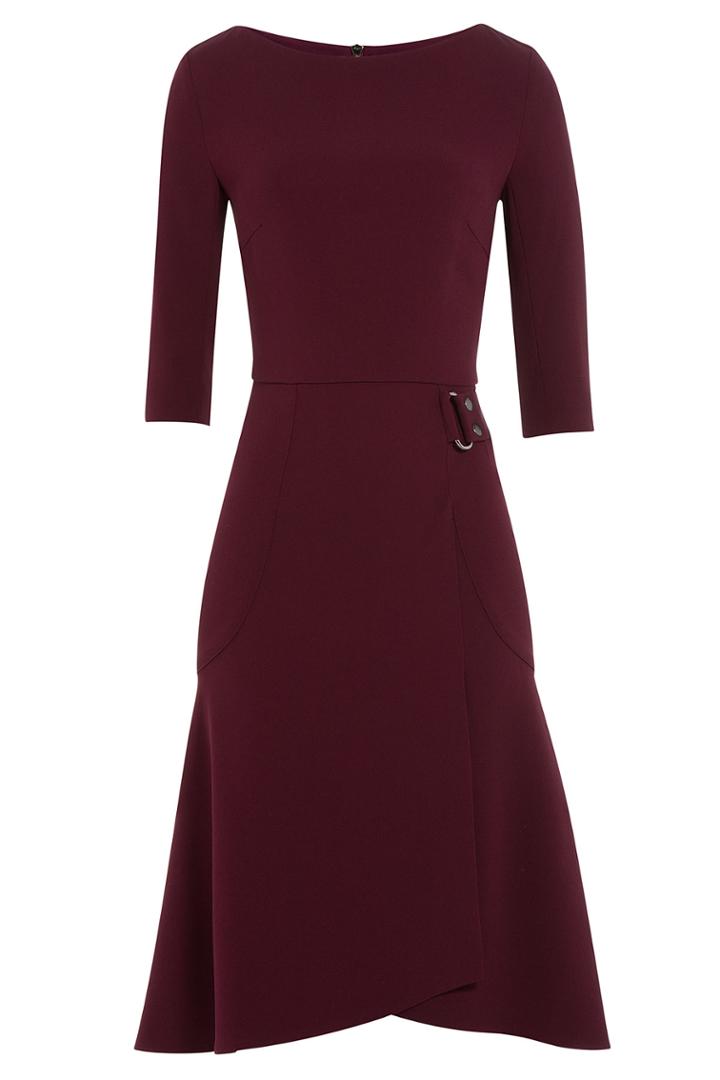 Roland Mouret Roland Mouret Crepe Dress - Red