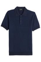 Jil Sander Jil Sander Wool Polo Shirt - Blue