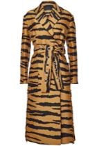 Proenza Schouler Proenza Schouler Printed Wool Coat With Silk