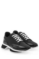 Pierre Hardy Pierre Hardy Platform Sneakers With Leather - Black