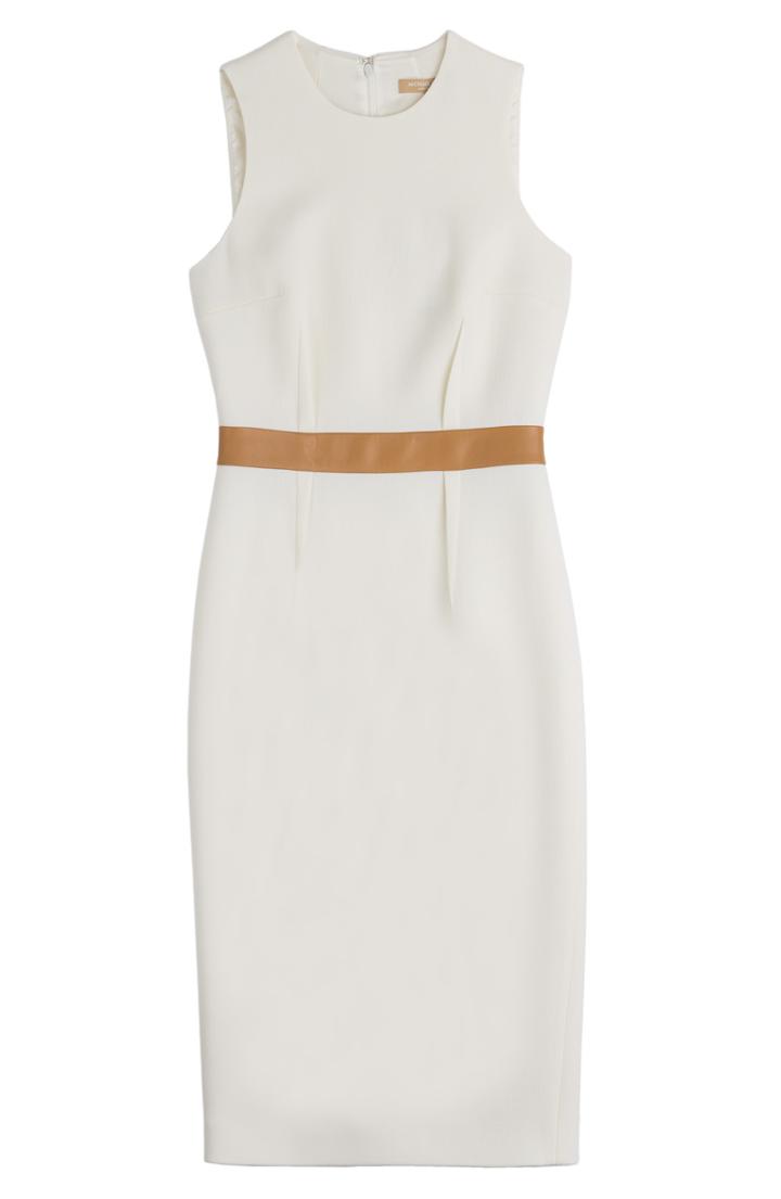 Michael Kors Wool Sheath Dress