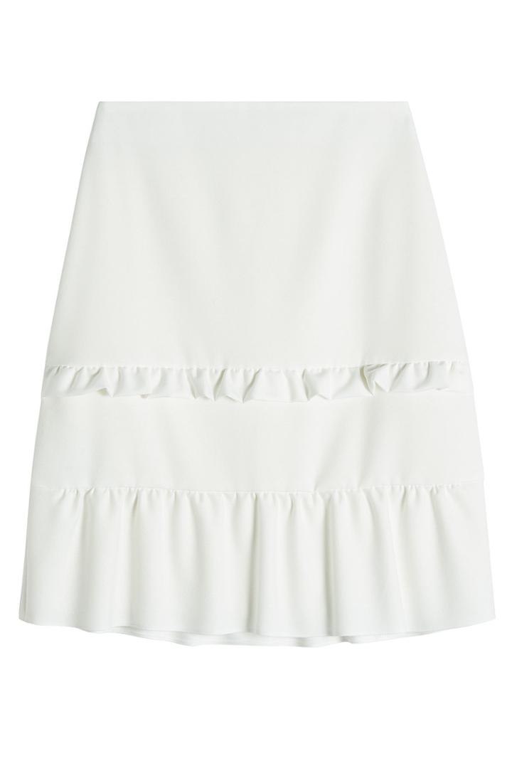 Hugo Hugo Skirt With Ruffle Trim