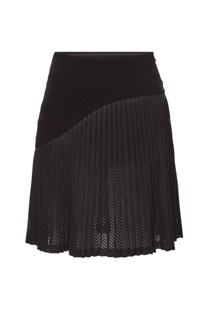 Karl Lagerfeld Karl Lagerfeld Pleated Mesh Skirt