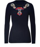 Mary Katrantzou Wool Pullover With Embellishment