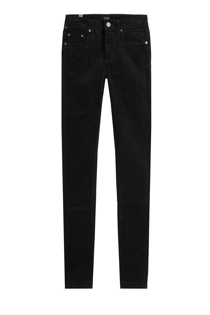 Citizens Of Humanity Citizens Of Humanity Skinny Velvet Pants - Red