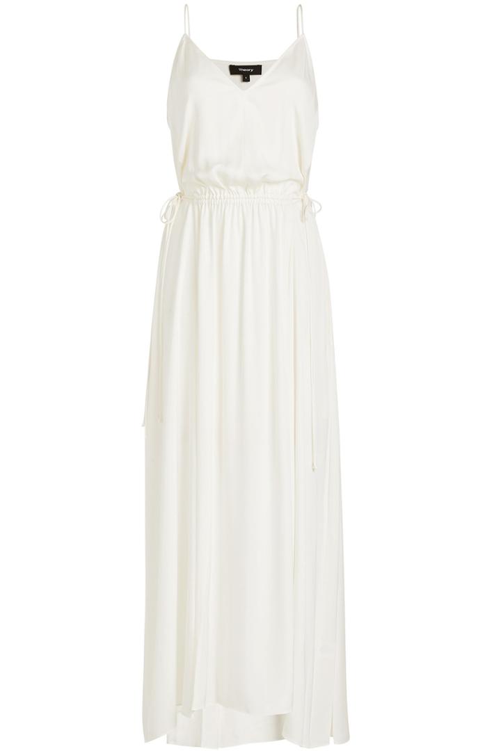 Theory Theory Relaxed V-neck Maxi Dress