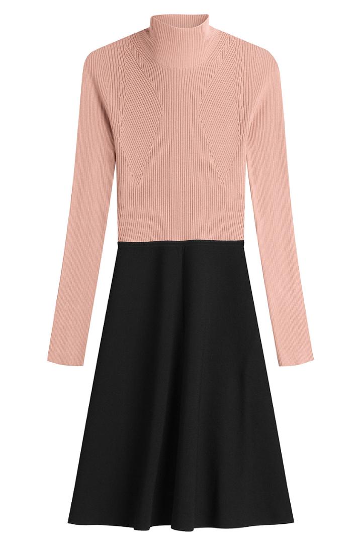 Paule Ka Paule Ka Dress With Turtleneck - Multicolor