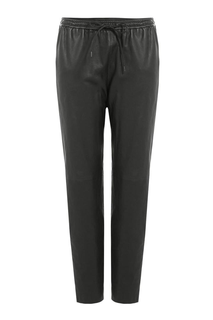 Alexander Wang Alexander Wang Leather Pants - Black