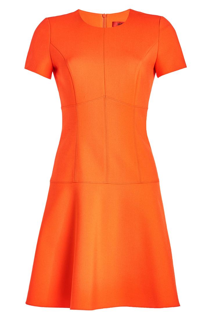 Hugo Hugo Karlia Fit And Flare Dress