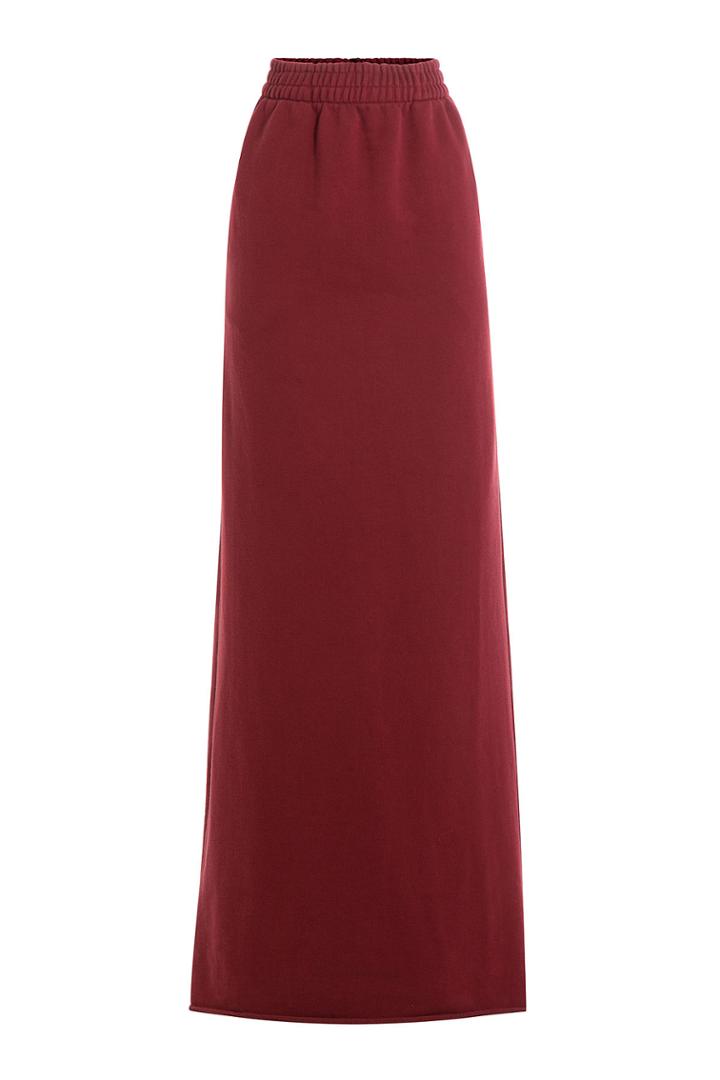 Vetements Vetements Jersey Maxi Skirt - Red