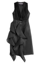Emanuel Ungaro Emanuel Ungaro Silk Dress With Ruffles