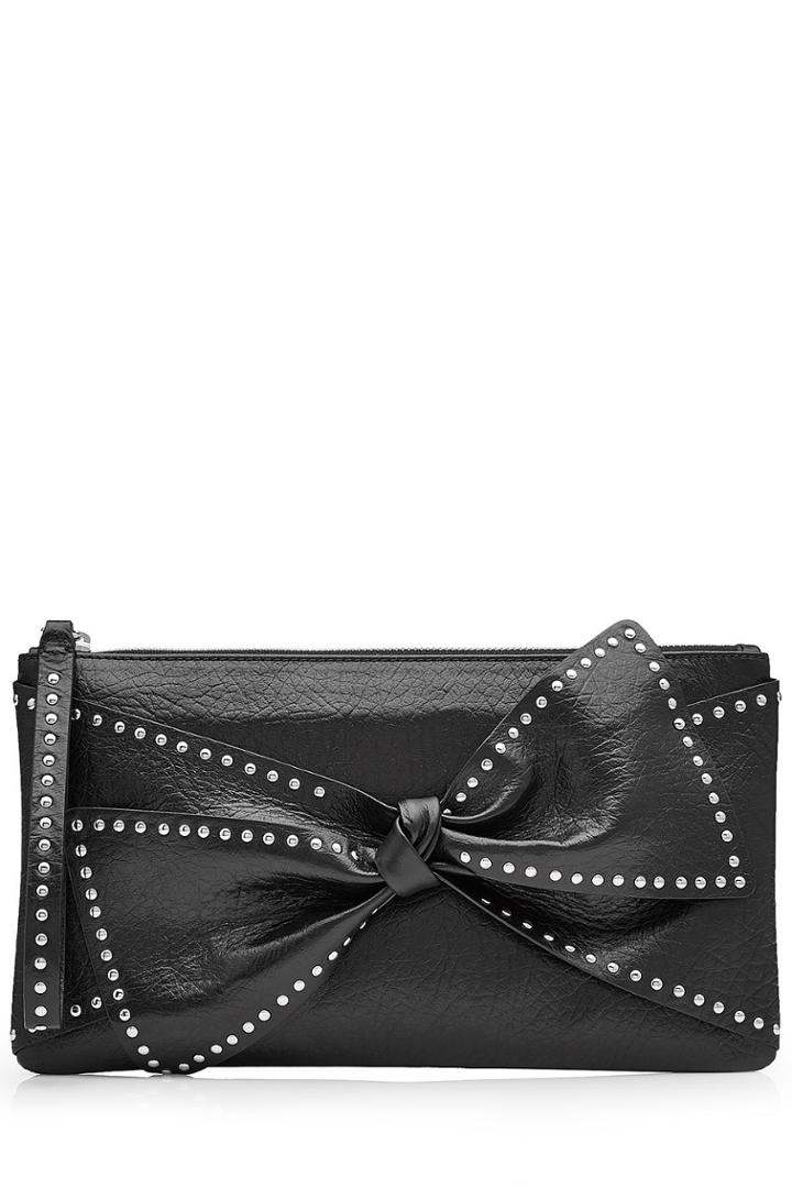 R.e.d. Valentino R.e.d. Valentino Studded Leather Wristlet